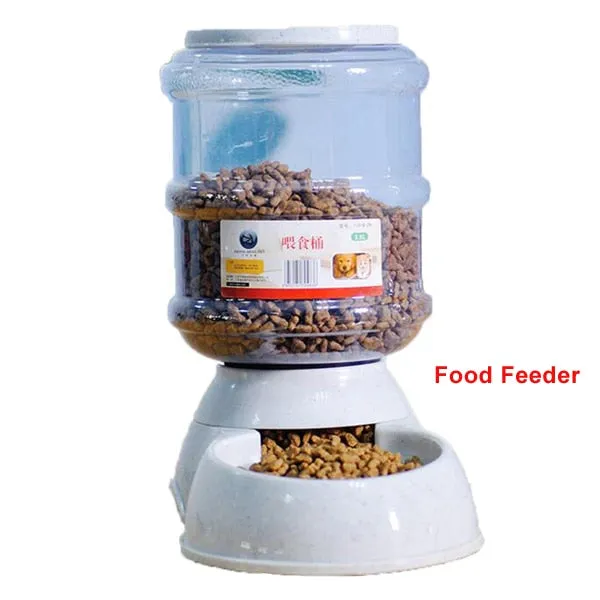 Pet Drinkers Cat Dog Automatic Feeder