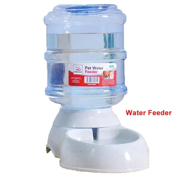 Pet Drinkers Cat Dog Automatic Feeder