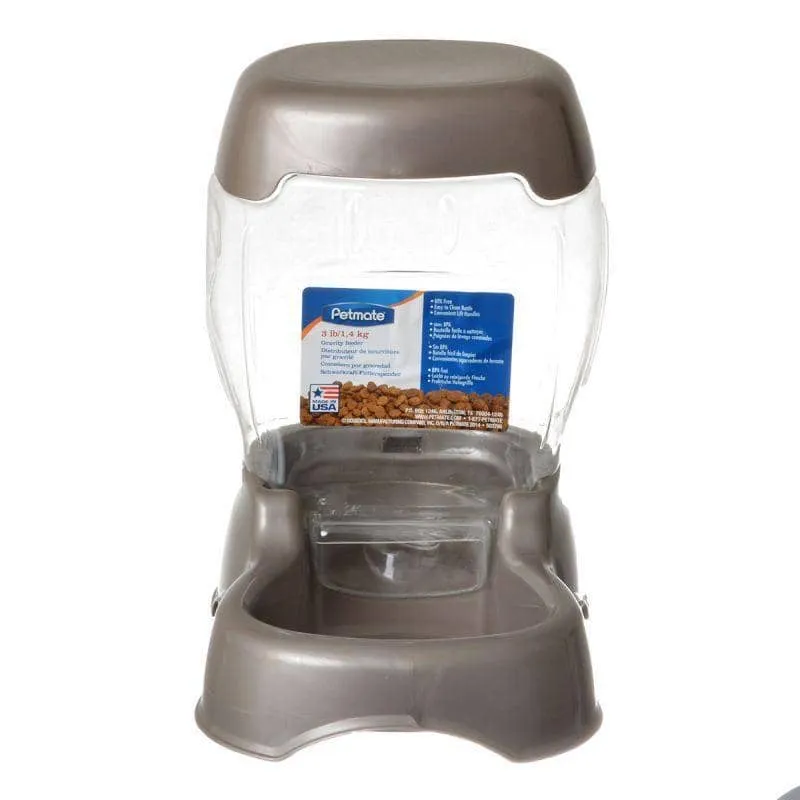 Petmate Cafe Pet Feeder - Pearl Tan - 3 lbs