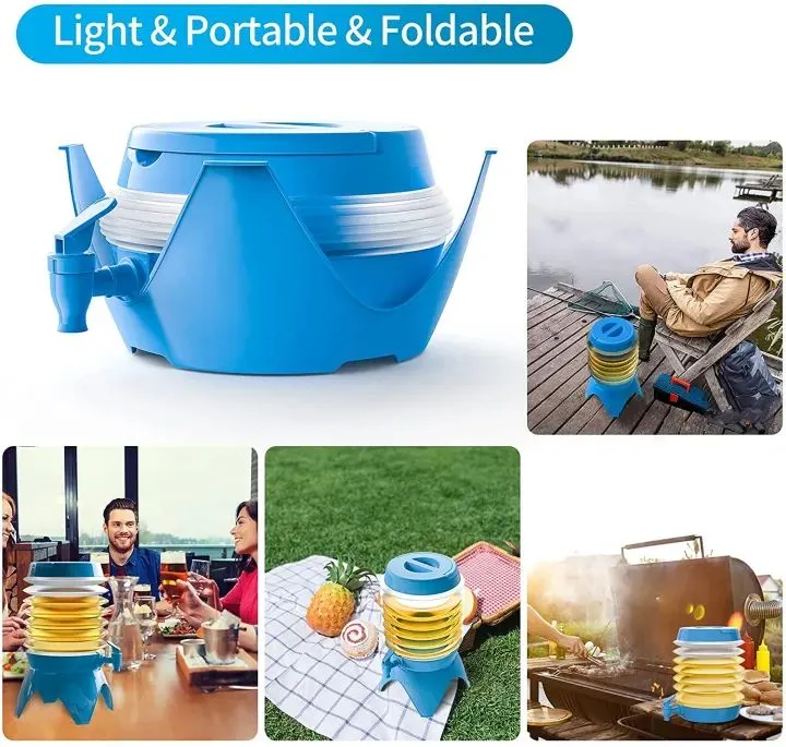 Portable Foldable Water Dispenser