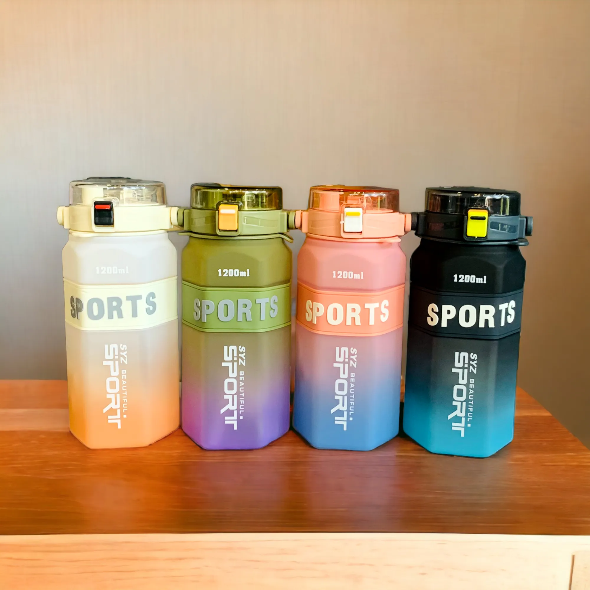 Portable Gradient Water Bottle