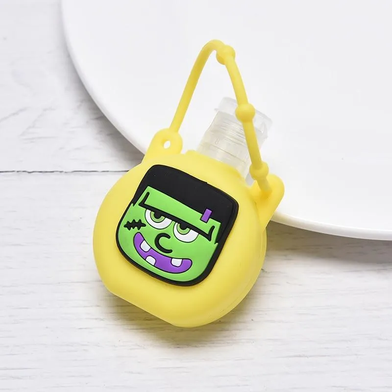 Portable Silicone Cartoon Design Mini Hand Sanitiser Gel Liquid Soap Dispenser