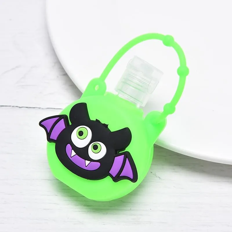 Portable Silicone Cartoon Design Mini Hand Sanitiser Gel Liquid Soap Dispenser