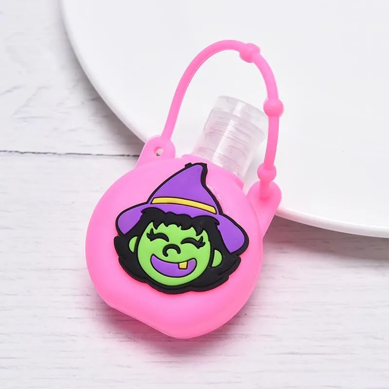 Portable Silicone Cartoon Design Mini Hand Sanitiser Gel Liquid Soap Dispenser