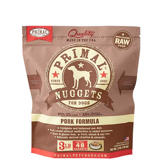 Primal Pet Foods Canine Raw Frozen Nuggets