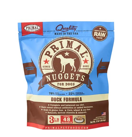 Primal Pet Foods Canine Raw Frozen Nuggets