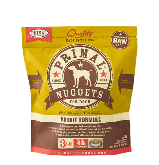 Primal Pet Foods Canine Raw Frozen Nuggets