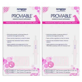 Proviable-KP/DC Kit for Medium and Large Dogs, 30 mL Paste/10 Capsules