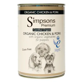 Puppy Certified Organic Chicken & Pork (400g)