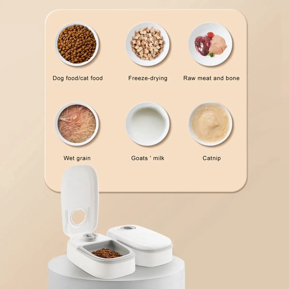 Smart Timer Pet Feeder - Simplify Pet Feeding and Schedule Hydration!