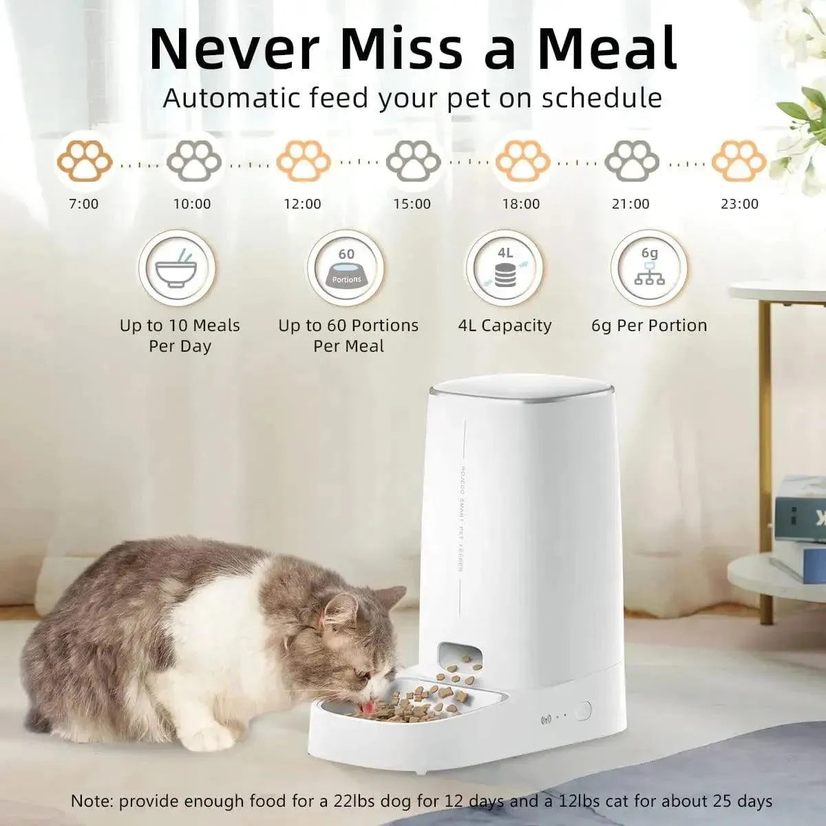 Smart WiFi Pet Feeder