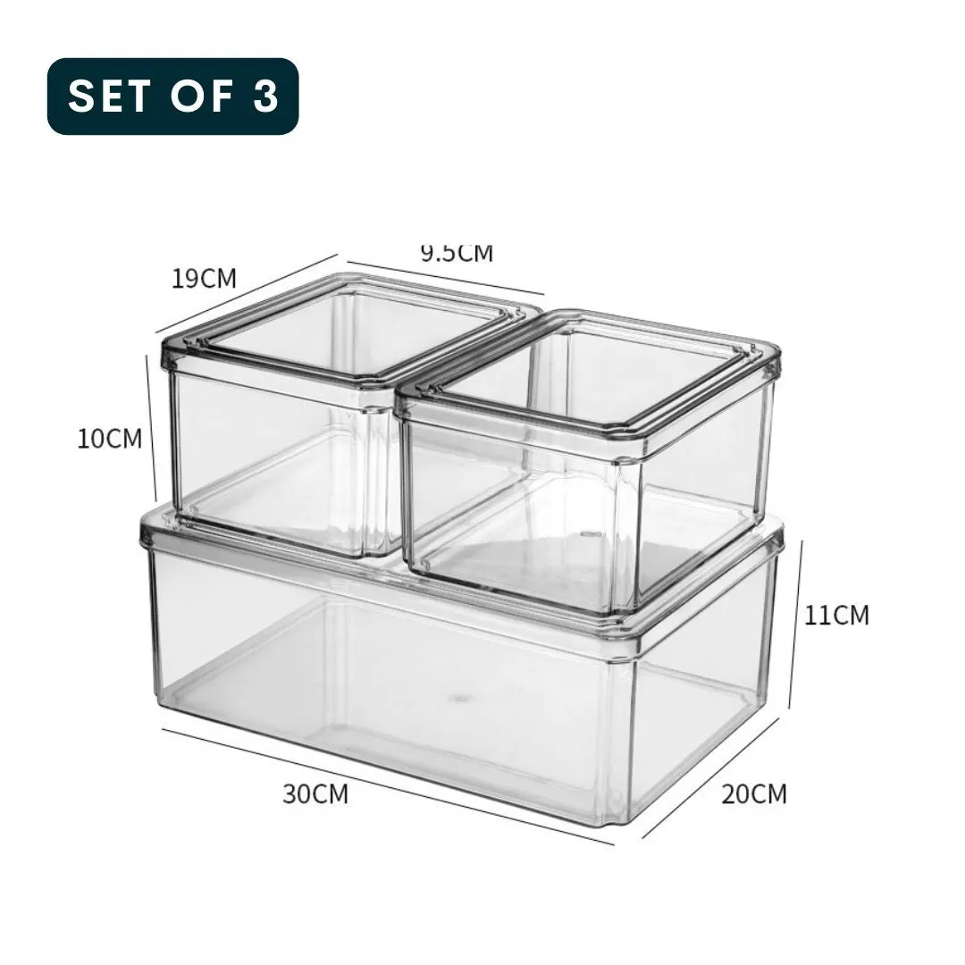 STORE IT Fridge Food Storage Organiser Box