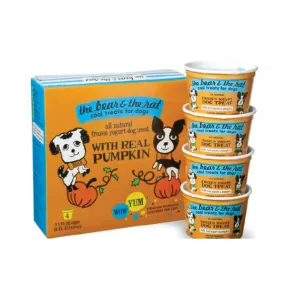 The Bear & The Rat Frozen Yogurt for Dogs 4pk