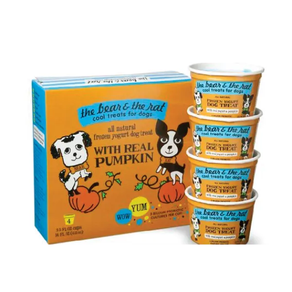 The Bear & The Rat Frozen Yogurt for Dogs 4pk