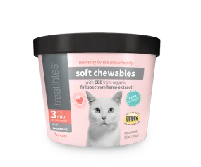 Treatibles FOR CATS: EXTRA STRENGTH CBD Soft Chewables 3mg