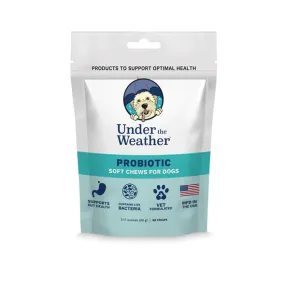 Under the Weather Probiotic for Dogs 60 chews