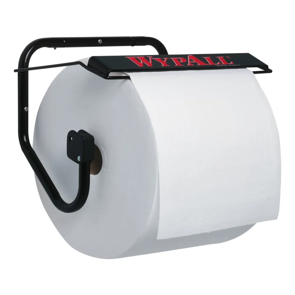 Wipers - WypAll® PowerClean™ X80 Heavy Duty Cloths (1 Jumbo Roll), 41025 / Floor or Wall Mount Dispensers 80579 / 80596