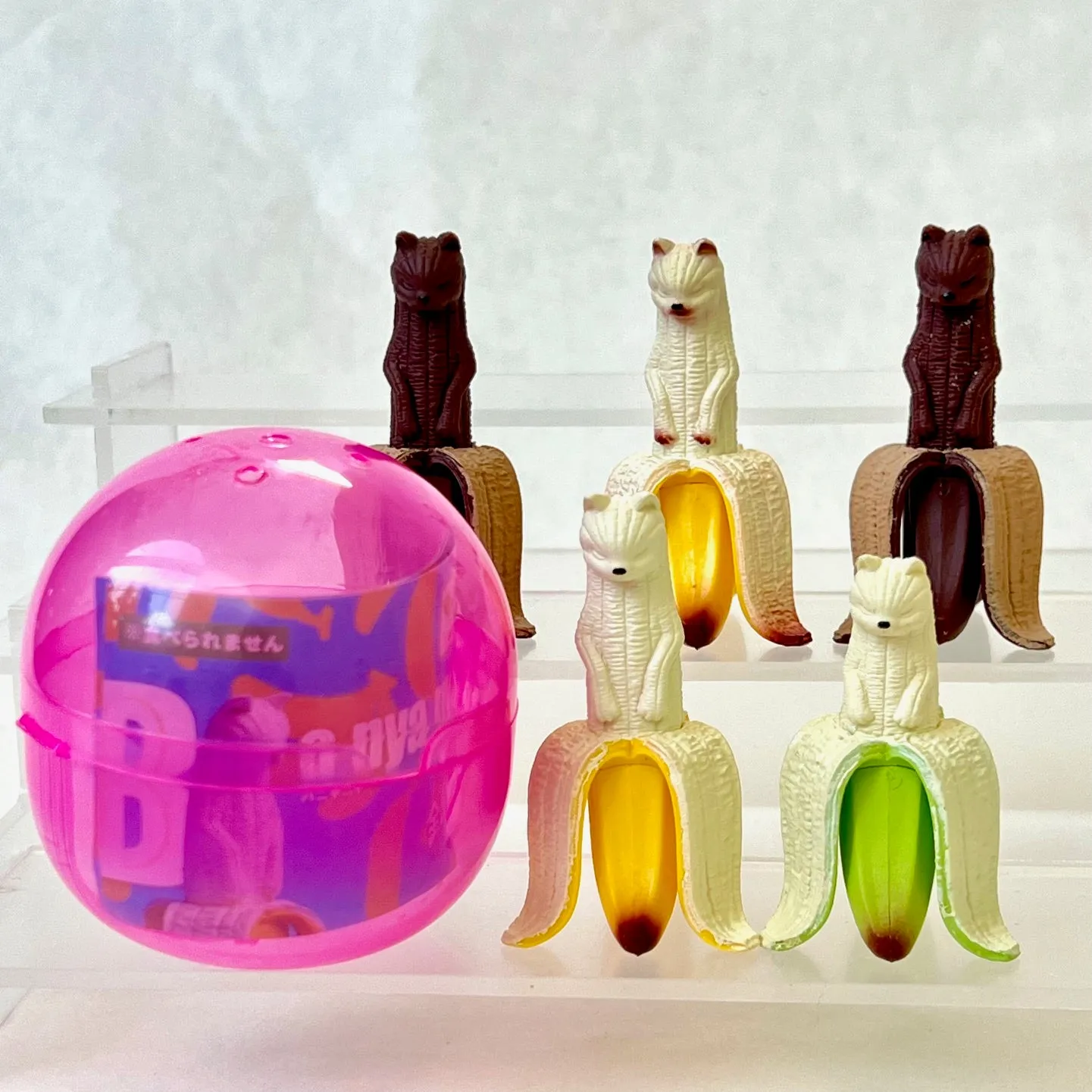 X 70306 Banana Cats Figurines Capsule-DISCONTINUED