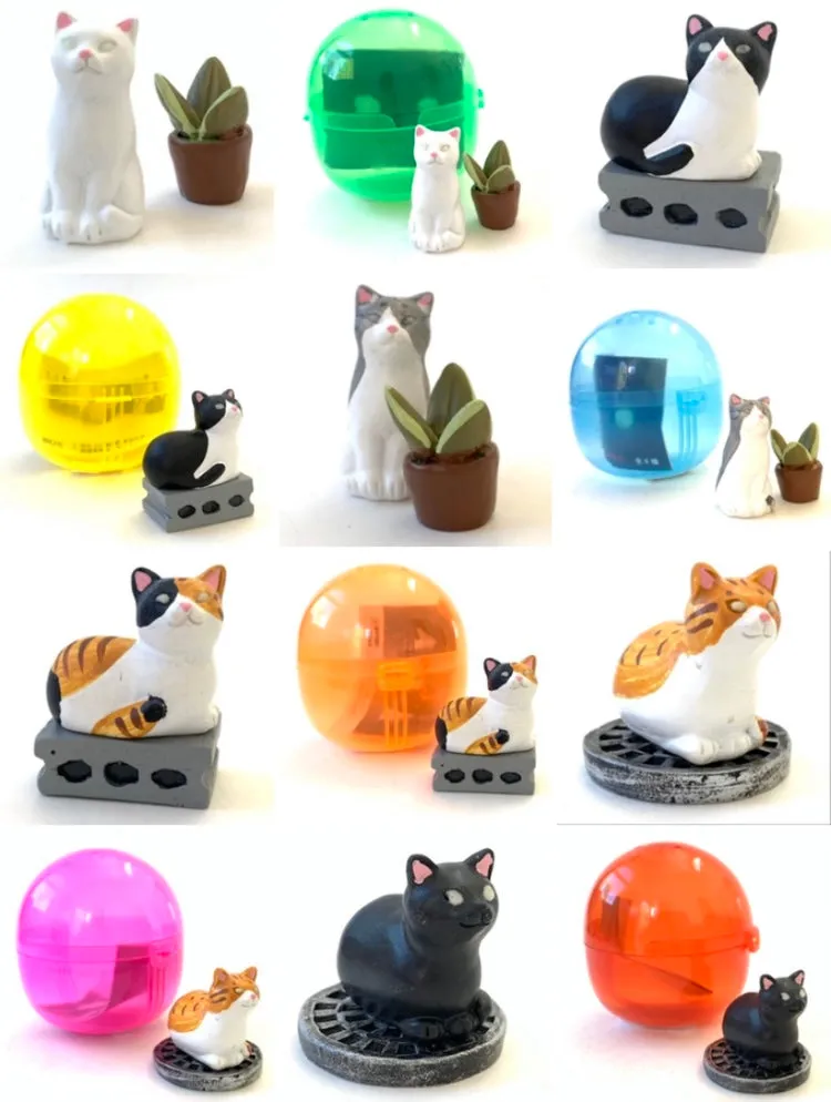 X 70915 Laser Eye Cats Figurines Capsule-DISCONTINUED