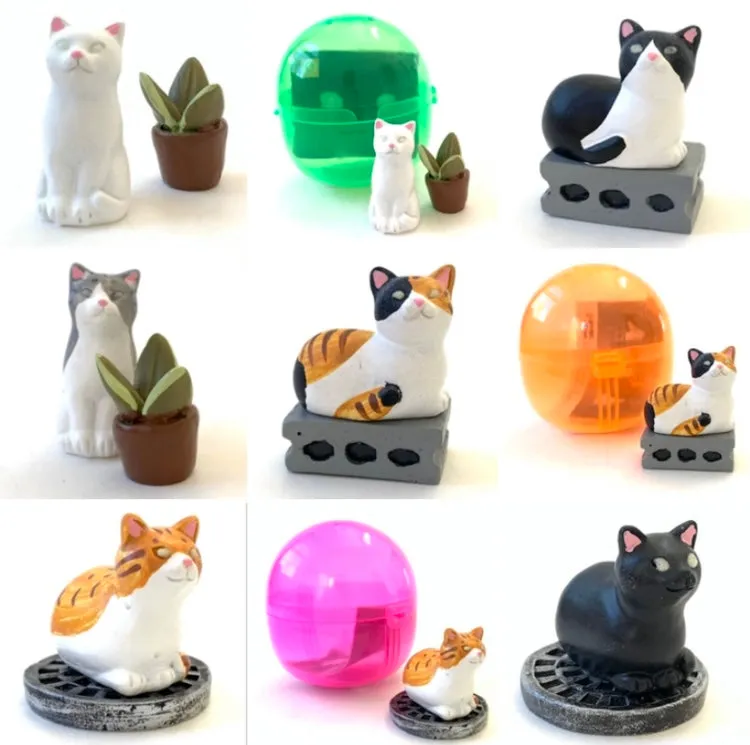 X 70915 Laser Eye Cats Figurines Capsule-DISCONTINUED