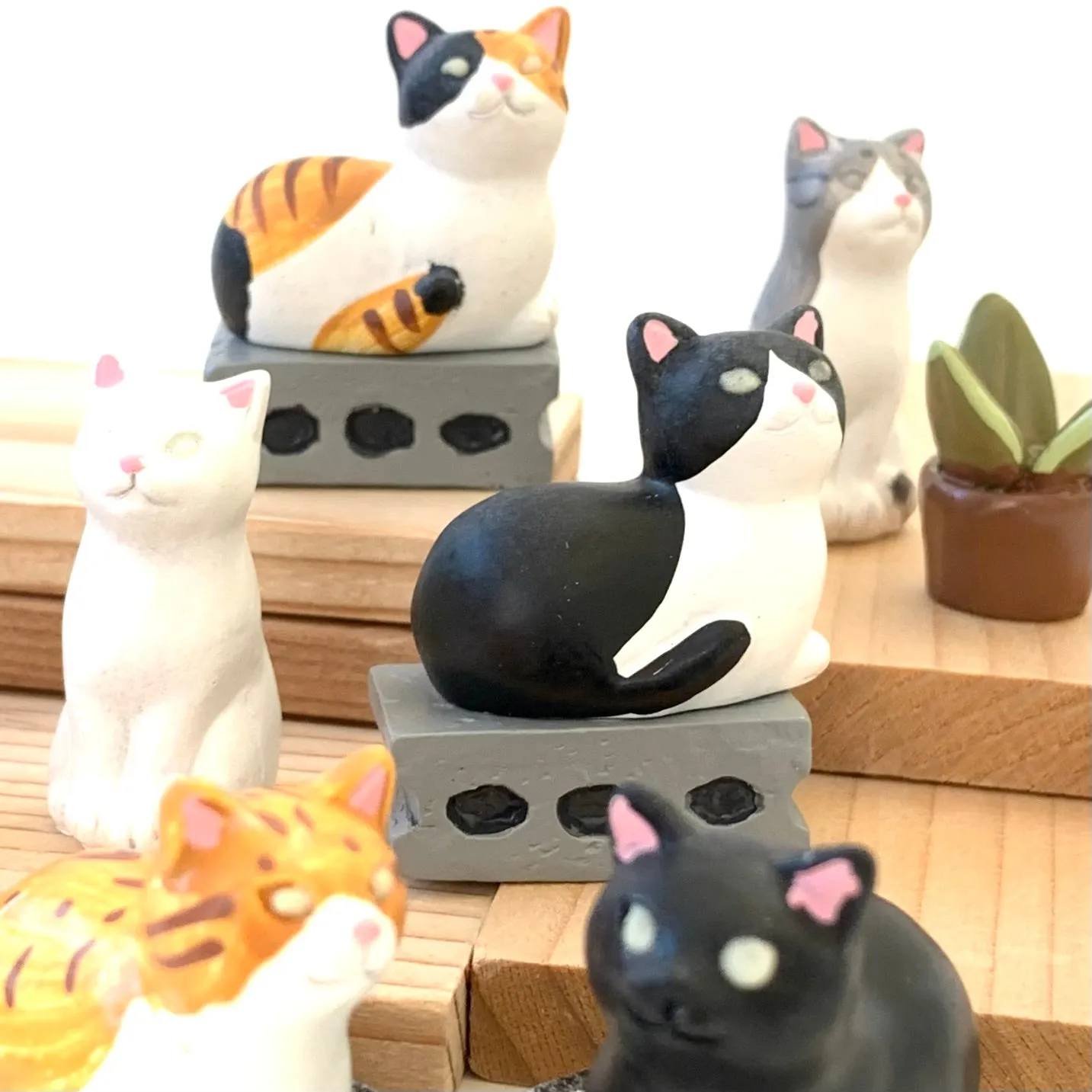 X 70915 Laser Eye Cats Figurines Capsule-DISCONTINUED