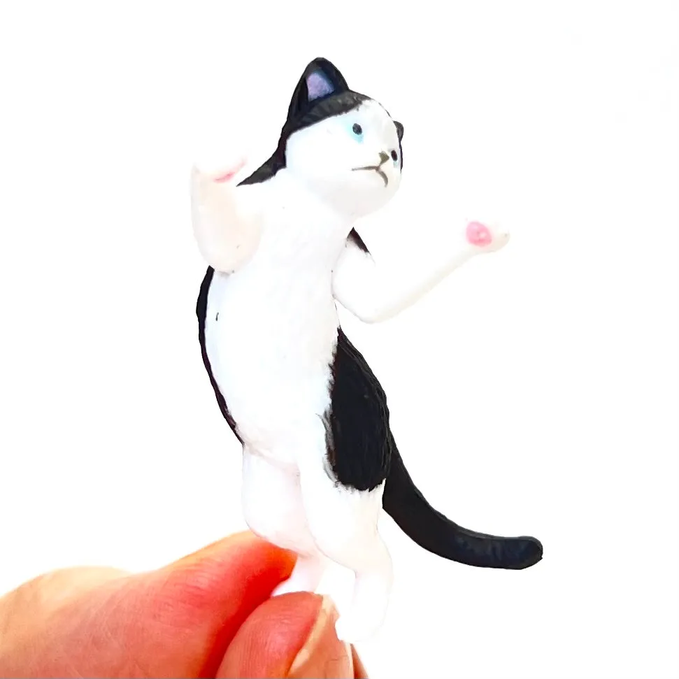 X 70979 Shall We Dance Cat Figurine Capsule-DISCONTINUED