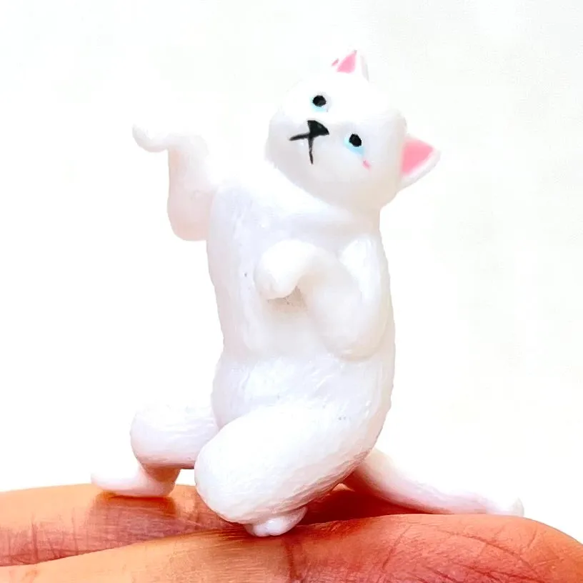 X 70979 Shall We Dance Cat Figurine Capsule-DISCONTINUED